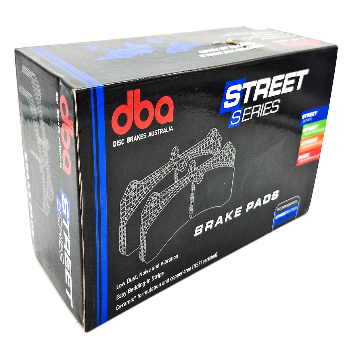 Brake Pads Street Series DBA DB1766SS for Holden Commodore VE Wagon 3.6 i V6 3.6LTP LE0 LW2 HB