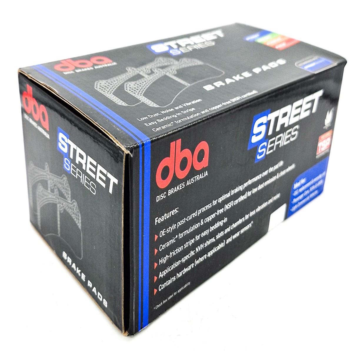 Brake Pads Street Series DBA DB1509SS for Nissan X-Trail T31 SUV 4x4 2.5LTP QR25DE