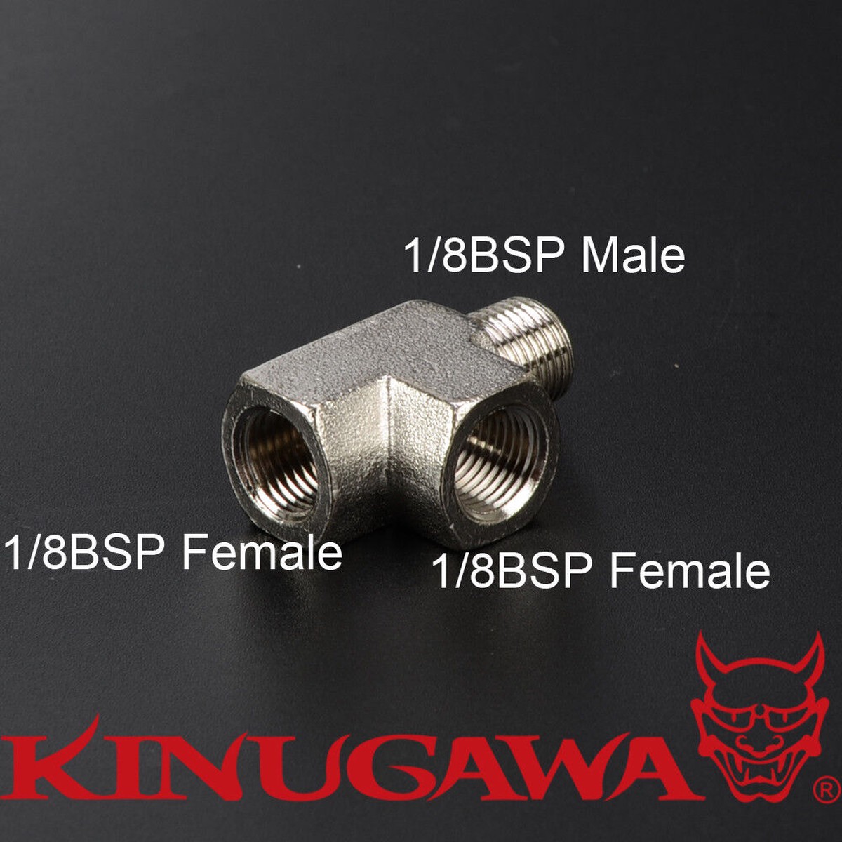 1/8 BSPT T Piece Brass Oil Pressure Sensor Adapter For Toyota 2ZZ 1ZZ 2GR Lotus