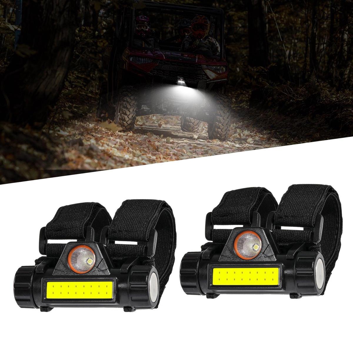 (2pcsset) Dome Light UTV Interior Light Universal Roll Bar Cage Mount for UTV ATV Golf Cart Bike Boat