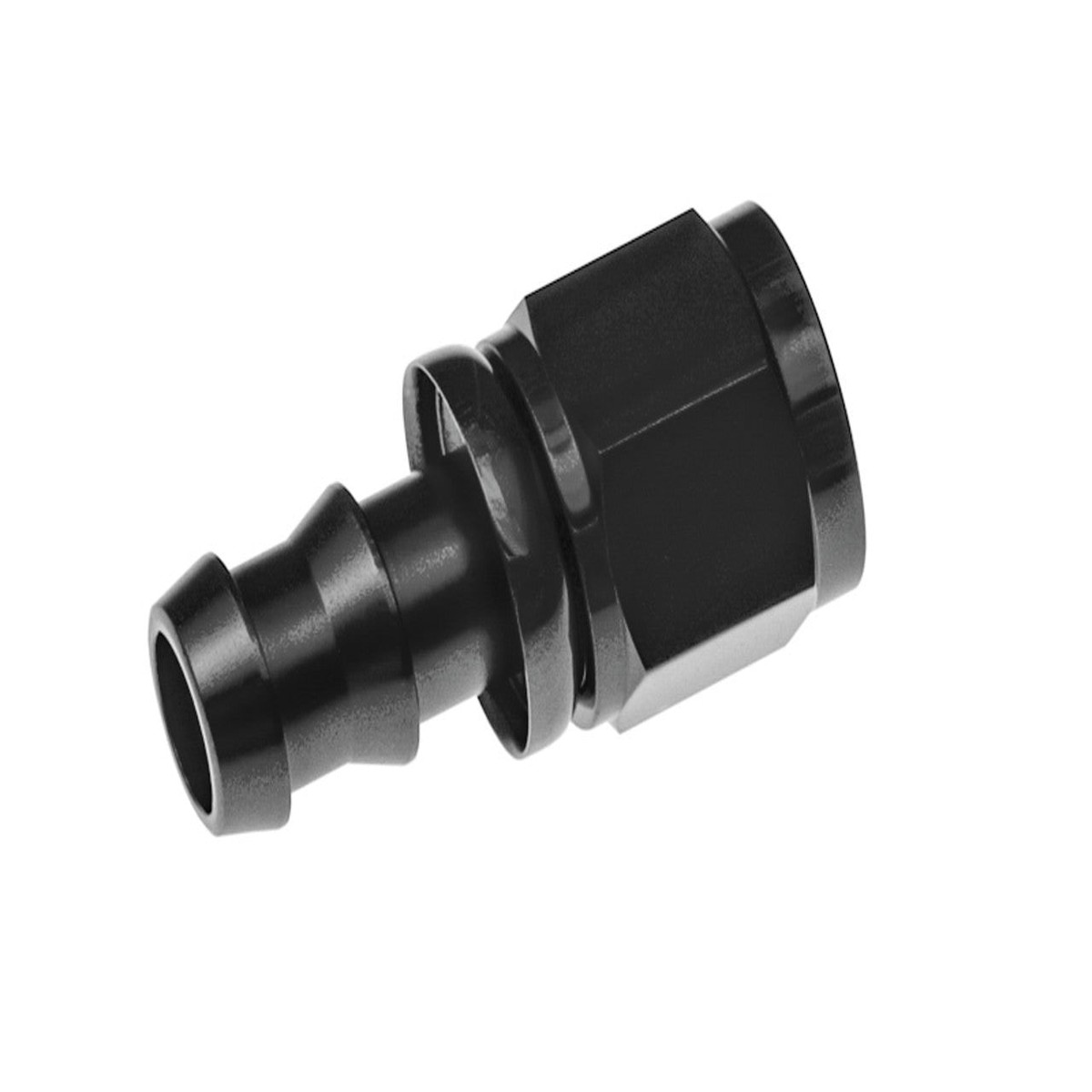 Redhorse Performance 2000 Series 8 AN Hose to 8 AN Female Straight Hose End - Black