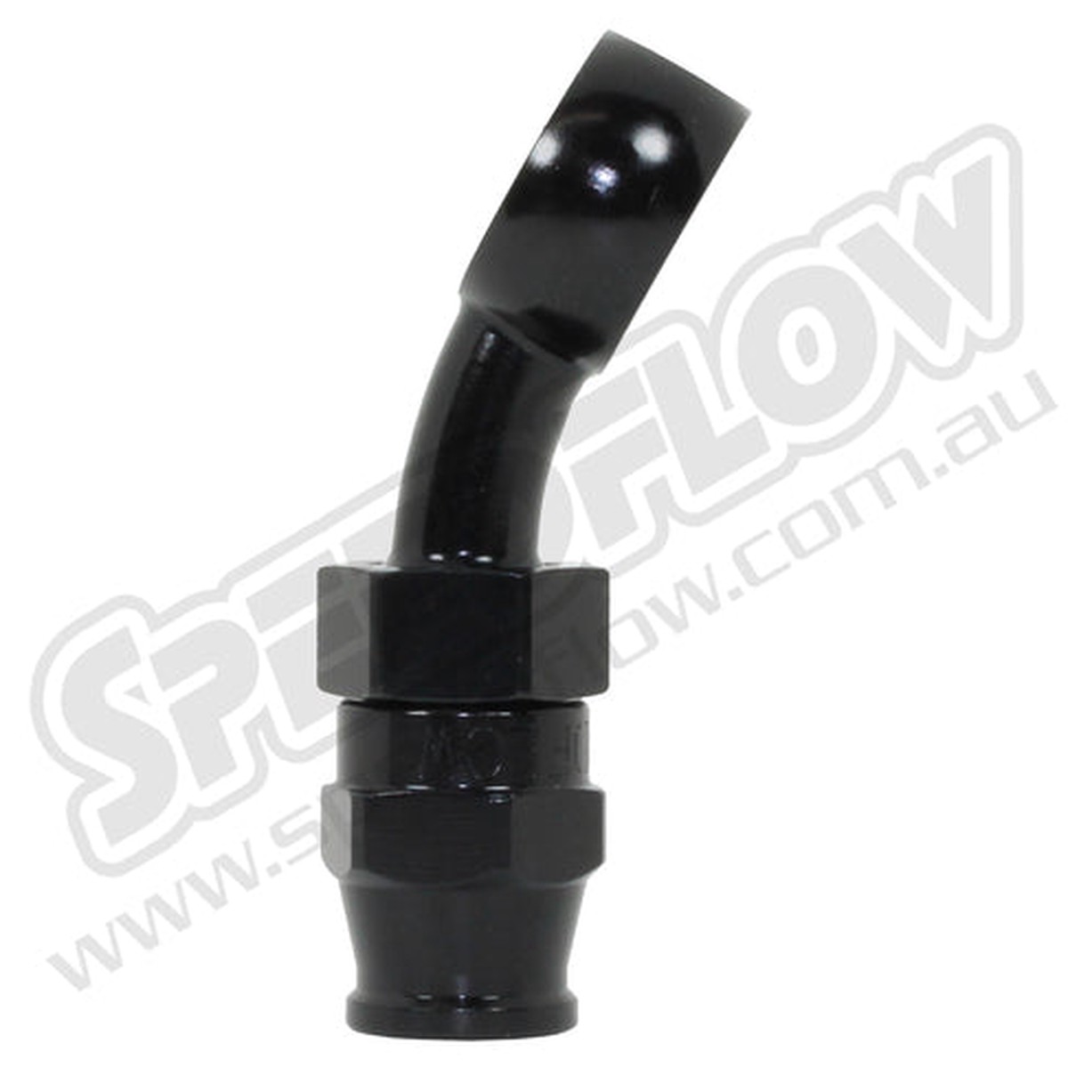 Speedflow 200 Series 3/8-M10 Banjo Hose End 30 Degree Aluminium