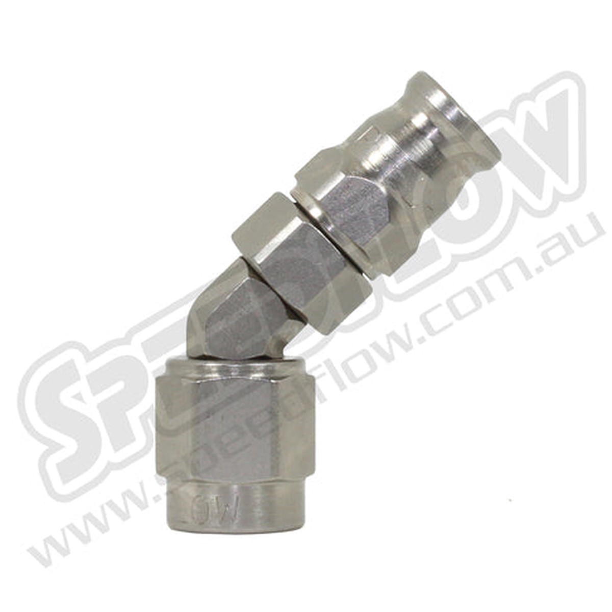 Speedflow 200 Series Steel 45 Degree Hose Ends