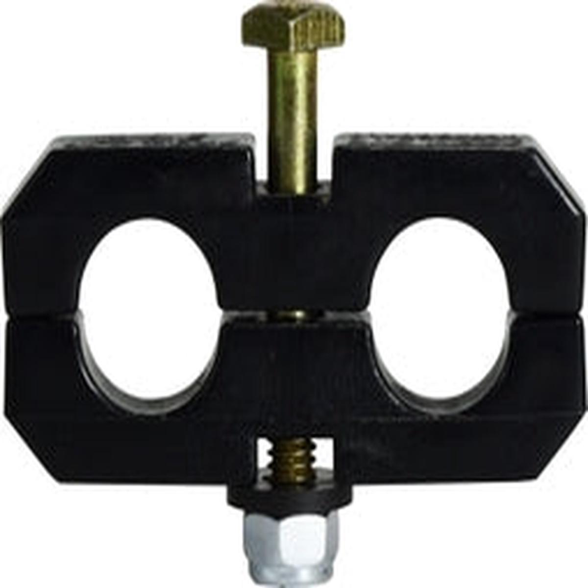 39409 by Midland | Truck & Trailor 2-Hose Holder Hex Head | 1/2" Size | ABS Plastic